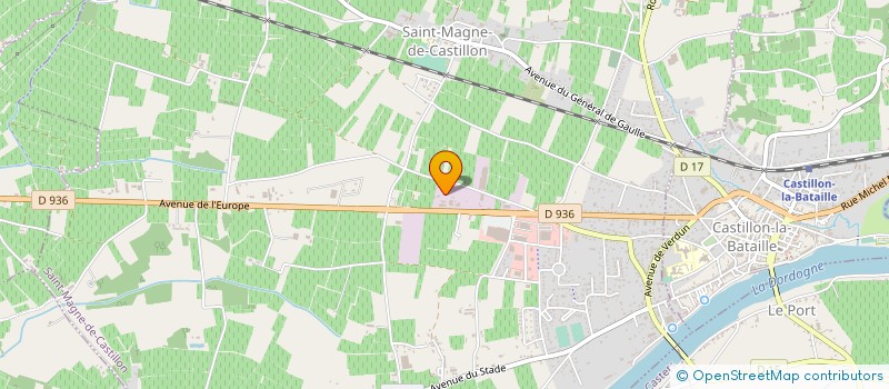 localisation de l'entreprise MONSIEUR MATHIEU SOUSBIELLE à SAINT-MAGNE-DE-CASTILLON