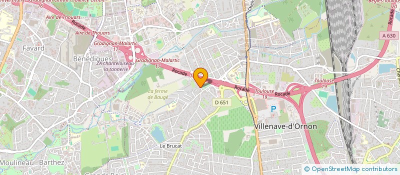 localisation de l'entreprise MONSIEUR MATHIEU SOUVERAIN  SAINT-MAGNE-DE-CASTILLON