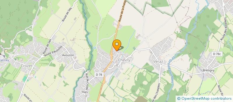 localisation de l'entreprise MONSIEUR MATHIEU STACHY  VETRAZ-MONTHOUX