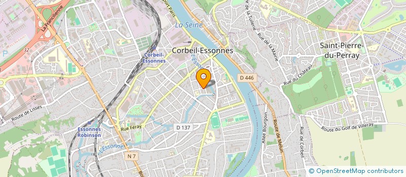 localisation de l'entreprise MONSIEUR MATHIEU STAVIN à CORBEIL-ESSONNES