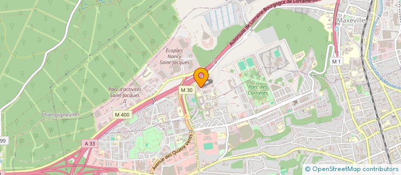 localisation de l'entreprise MONSIEUR MATHIEU STEF  MAXEVILLE