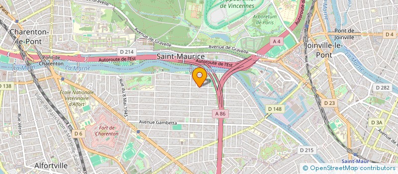 localisation de l'entreprise MONSIEUR MATHIEU STEINHAUSER à MAISONS-ALFORT
