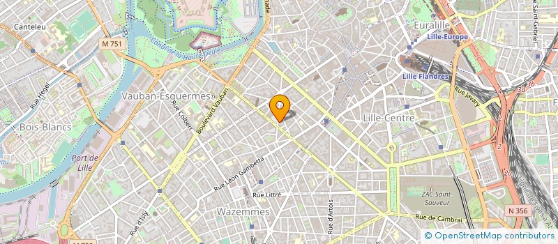 localisation de l'entreprise MONSIEUR MATHIEU STIEVENART à LILLE