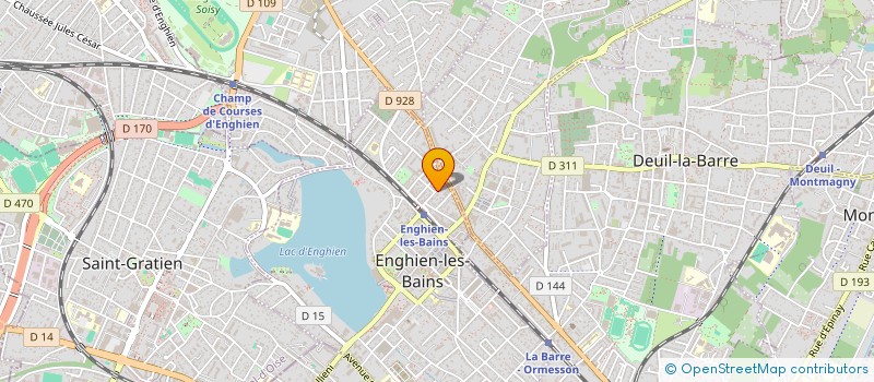 localisation de l'entreprise MONSIEUR MATHIEU STUCKER  ENGHIEN-LES-BAINS
