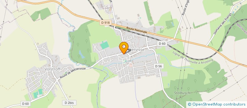 localisation de l'entreprise MONSIEUR MATHIEU SUBTIL  METZERVISSE