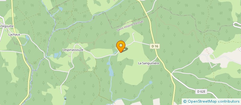 localisation de l'entreprise MONSIEUR MATHIEU SUDOUR  SAINT-HILAIRE-FOISSAC