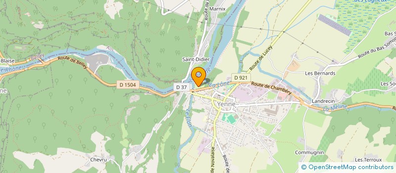 localisation de l'entreprise MONSIEUR MATHIEU SZEWCZYK  YENNE