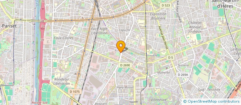 localisation de l'entreprise MONSIEUR MATHIEU TALON  PARIS