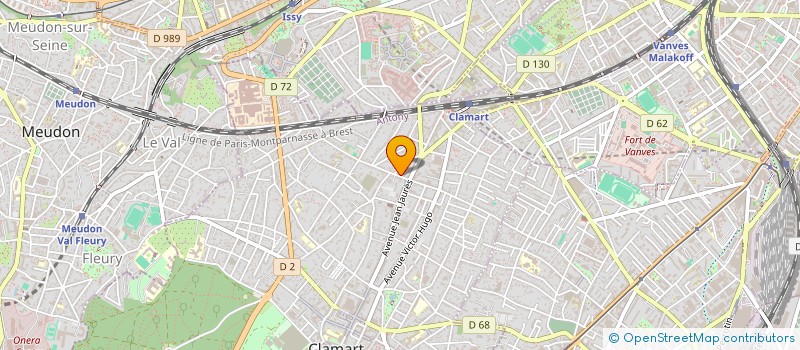 localisation de l'entreprise MONSIEUR MATHIEU TAMBAU à CLAMART