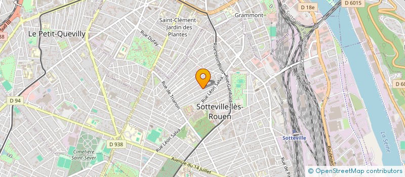 localisation de l'entreprise MONSIEUR MATHIEU TEISSONNIERE à SOTTEVILLE-LES-ROUEN