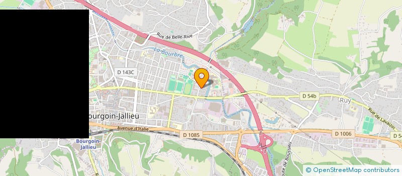 localisation de l'entreprise MONSIEUR MATHIEU TEIXEIRA  BOURGOIN-JALLIEU