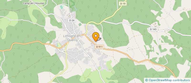 localisation de l'entreprise MONSIEUR MATHIEU THIBERVILLE  LIMOGNE-EN-QUERCY