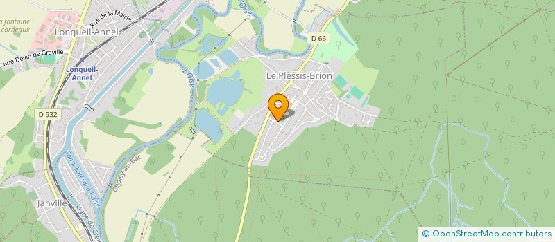 localisation de l'entreprise MONSIEUR MATHIEU THOMAS  LE PLESSIS-BRION