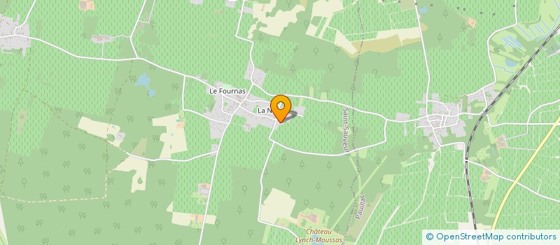 localisation de l'entreprise MONSIEUR MATHIEU THOMASSON  PAUILLAC