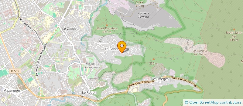 localisation de l'entreprise MONSIEUR MATHIEU THOULOUZE à MARSEILLE