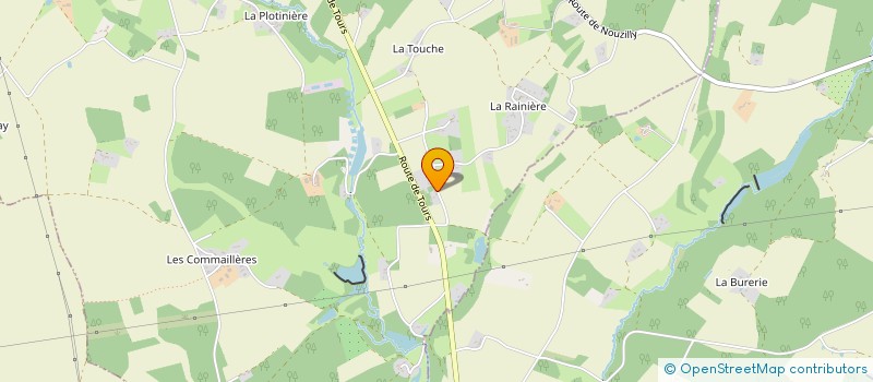 localisation de l'entreprise MONSIEUR MATHIEU TIBBO  BEAUMONT-LOUESTAULT