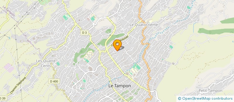 localisation de l'entreprise MONSIEUR MATHIEU TOBOS  LE TAMPON