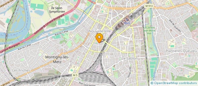 localisation de l'entreprise MONSIEUR MATHIEU TOFEILA  METZ