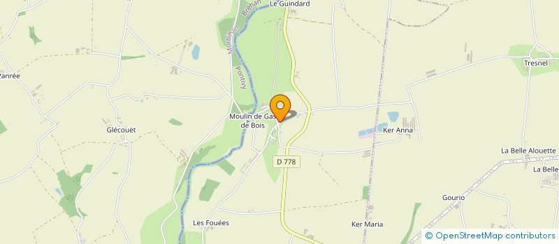 localisation de l'entreprise MONSIEUR MATHIEU TOQUIN  SAINT-ETIENNE-DU-GUE-DE-L'ISLE