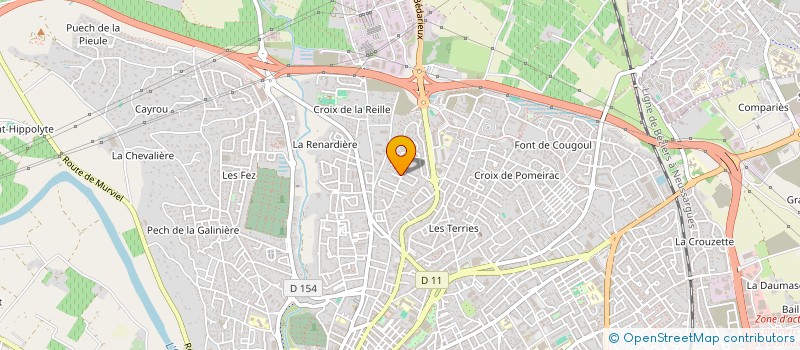localisation de l'entreprise MONSIEUR MATHIEU TORRE à BEZIERS