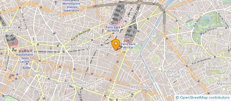 localisation de l'entreprise MONSIEUR MATHIEU TOUCHARD  PARIS