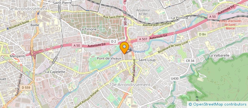 localisation de l'entreprise MONSIEUR MATHIEU TRAN à MARSEILLE