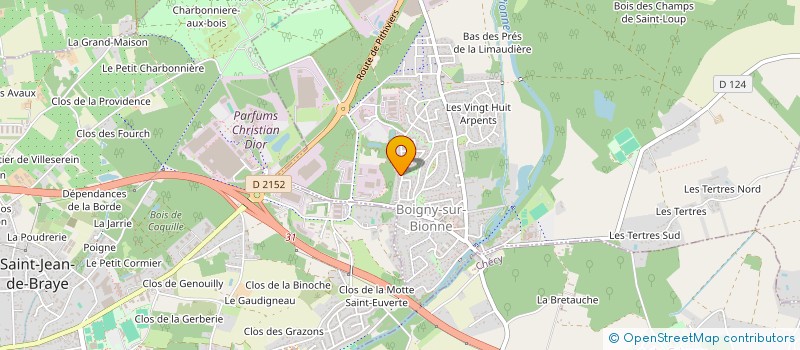 localisation de l'entreprise MONSIEUR MATHIEU TRIFFAULT à BOIGNY-SUR-BIONNE