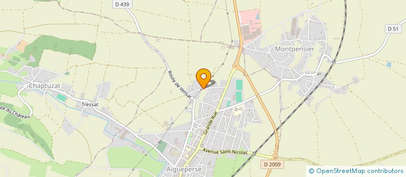 localisation de l'entreprise MONSIEUR MATHIEU TRILLON  SARDON