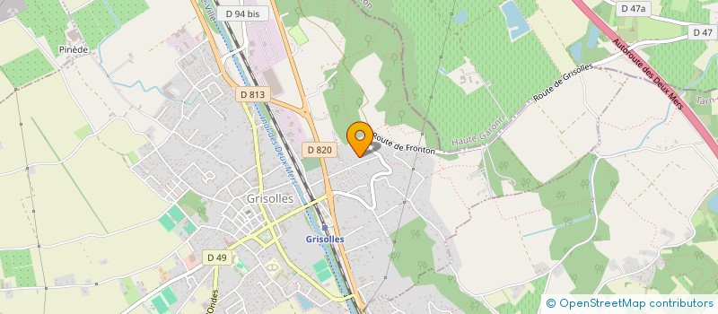 localisation de l'entreprise MONSIEUR MATHIEU TRILLOU  GRISOLLES