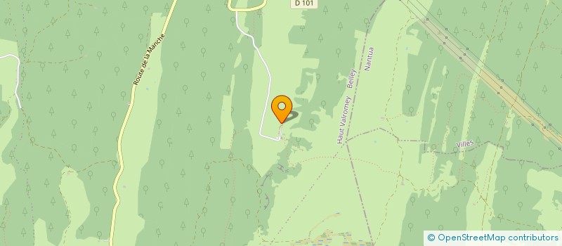 localisation de l'entreprise MONSIEUR MATHIEU TROCCON  HAUT VALROMEY