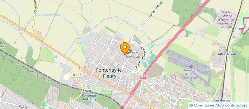 localisation de l'entreprise MONSIEUR MATHIEU TROLET à FONTENAY-LE-FLEURY