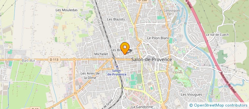 localisation de l'entreprise MONSIEUR MATHIEU TYRAS  SALON-DE-PROVENCE