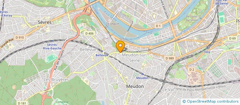 localisation de l'entreprise MONSIEUR MATHIEU VAILLANT à MEUDON