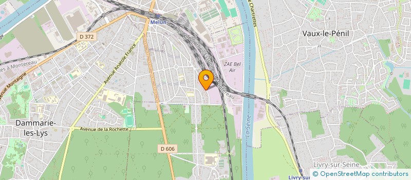 localisation de l'entreprise MONSIEUR MATHIEU VAJOU  LA ROCHETTE