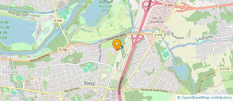 localisation de l'entreprise MONSIEUR MATHIEU VANDYCKE  TORCY