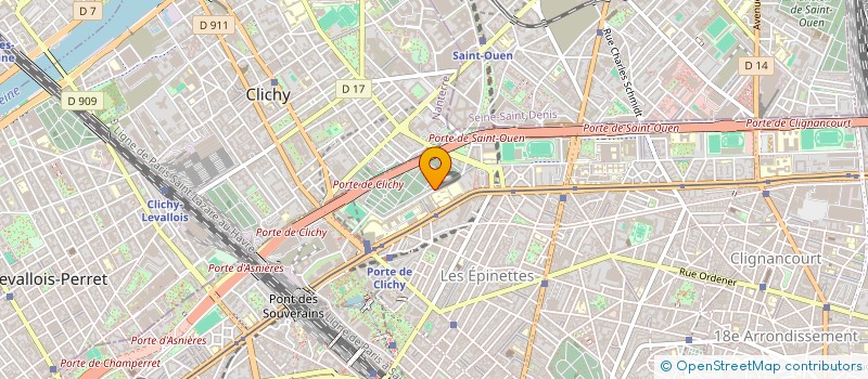 localisation de l'entreprise MONSIEUR MATHIEU VASSEUR à LEVALLOIS-PERRET