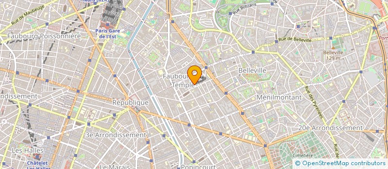 localisation de l'entreprise MONSIEUR MATHIEU VERBOUD  PARIS