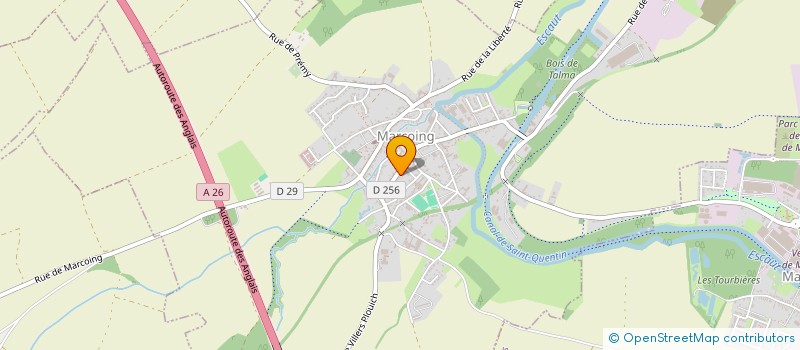 localisation de l'entreprise MONSIEUR MATHIEU VERBRUGGHE  MARCOING