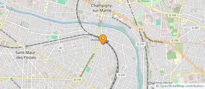 localisation de l'entreprise MONSIEUR MATHIEU VIEIRA DA COSTA à SAINT-MAUR-DES-FOSSES