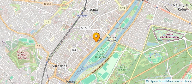 localisation de l'entreprise MONSIEUR MATHIEU VIGIER  PUTEAUX