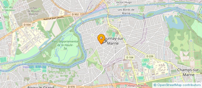 localisation de l'entreprise MONSIEUR MATHIEU VIGNE  GOURNAY-SUR-MARNE