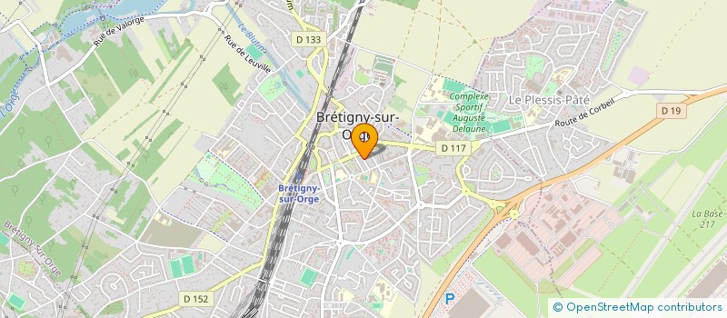 localisation de l'entreprise MONSIEUR MATHIEU VIGNEAU à BRETIGNY-SUR-ORGE