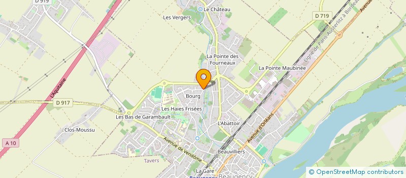 localisation de l'entreprise MONSIEUR MATHIEU VIGNON à BEAUGENCY
