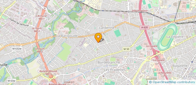 localisation de l'entreprise MONSIEUR MATHIEU VIGUIE à TOULOUSE