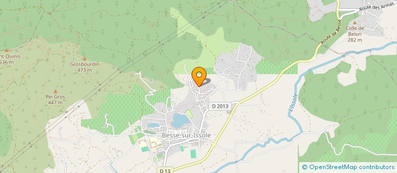 localisation de l'entreprise MONSIEUR MATHIEU VINCENNES  BESSE-SUR-ISSOLE