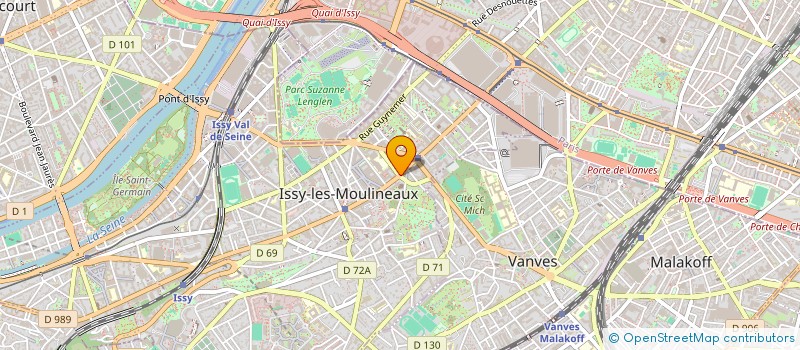 localisation de l'entreprise MONSIEUR MATHIEU VINCIGUERRA à ISSY-LES-MOULINEAUX