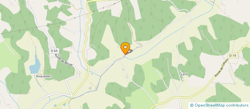 localisation de l'entreprise MONSIEUR MATHIEU VINEL  CASTELNAU-MONTRATIER