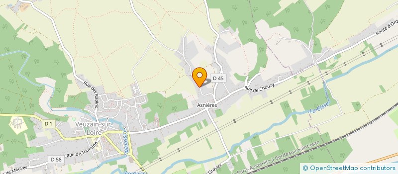 localisation de l'entreprise MONSIEUR MATHIEU VIOT  VEUZAIN-SUR-LOIRE