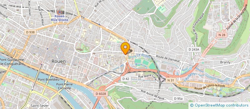 localisation de l'entreprise MONSIEUR MATHIEU VIVIER  ROUEN