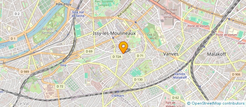 localisation de l'entreprise MONSIEUR MATHIEU WALTER à ISSY-LES-MOULINEAUX